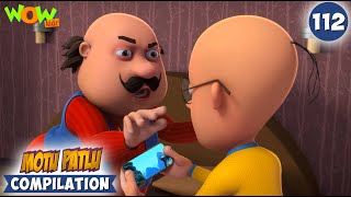 The Killer Shark  Motu Patlu Season 13 Compilation 112  Motu Patlu  Cartoons For Kids spot [upl. by Oicaro808]