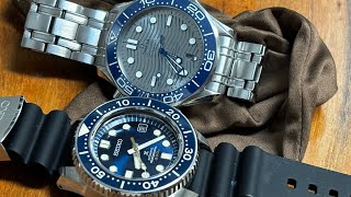 Omega Seamaster Diver SMP300 and Seiko Marinemaster 300 [upl. by Thunell499]