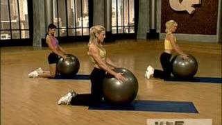 Quickfix Stability Ball Workout [upl. by Alyag]