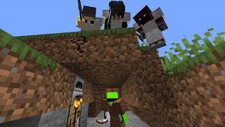 Minecraft Speedrunner VS 3 Hunters [upl. by Sivad]