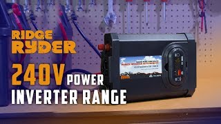 Ridge Ryder Power Inverter Range [upl. by Sisco]