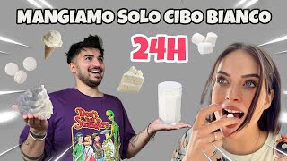 MANGIAMO SOLO CIBO BIANCO PER 24 ORE🤍🥚 [upl. by Irolam]