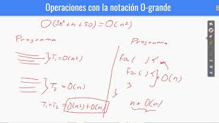 Operaciones con la notación Ogrande [upl. by Oiramat]