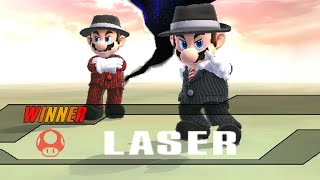 Mafia Mario Preview Super Smash Bros Brawl Mod [upl. by Ahsiya]