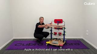 How to use a Ormesa APP sensory standing frame [upl. by Sulohcin]