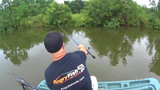 Angry Fish Rods demo with Zebco Bullet [upl. by Yhtomot]