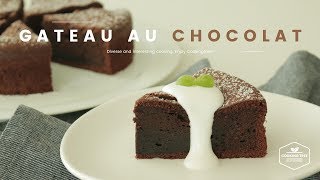 갸또 오 쇼콜라 만들기  Gateau Au Chocolat Recipe  Cooking tree 쿠킹트리 [upl. by Colyer964]