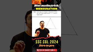 SSC CGL 2024 Most Expected Maths Question ssccgl2024 ssctricks shorts [upl. by Arba]