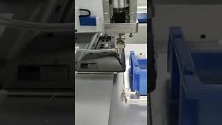 Automatic screw nut bolt remover Automated screw taking machinery screw extractor robot machine [upl. by Nicoli]