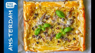 Pissaladière French onion tart with anchovies [upl. by Moselle]