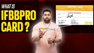 IFBB PRO CARD कैसे मिलेगा Value of Pro Card [upl. by Saied964]