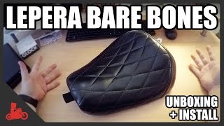 LePera Bare Bones Unboxing amp Install  Harley Sportster [upl. by Winter]