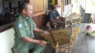 Gamelan music in Bali [upl. by Aihcsrop491]