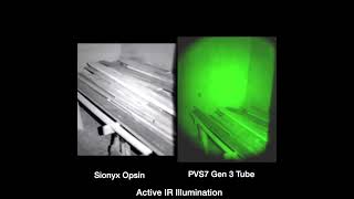 Opsin vs PVS7 Gen 3 wActive IR zero visible light shorts [upl. by Connie]