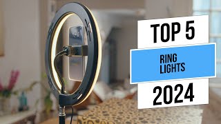 Best 5 Top Ring Lights In 2024 [upl. by Aivatco]