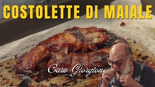 Costolette di maiale laccate e guancialate  La ricetta di Giorgione [upl. by Arhna43]