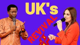 Prophet Racine and Evangelist Ruth STEPS out POWERFULLY for Prophetic REVIVAL in the UK [upl. by Enad]