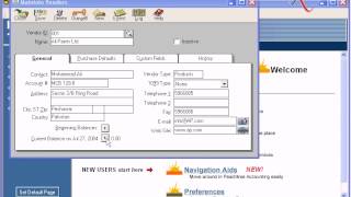 Learning Peachtree Accounting Part 3  Step 2 Maintain IDs [upl. by Shelbi]