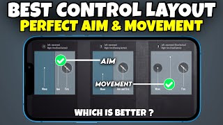 1st vs 3rd Control Layout Settings  Joystick Stuck Problem  Best control Layout BGMI  PUBG Mobile [upl. by Nwhas]