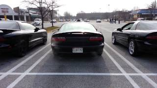 LS1 Exhaust video TSP True Duals GMMG SLP Loudmouth 1 and 2 [upl. by Bruce]