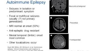 Evaluating Autoimmune Encephalopathies Dementias and Epilepsies Hot Topic [upl. by Zina92]