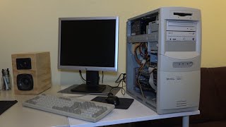 Einschalttest Bios überprüfen und ein weiterer Defekt  Windows 98 Retro Gaming PC  Teil 8 [upl. by Fanni]