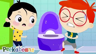 Potty Training Song  Good Habits  kidssongs with Peekabeans [upl. by Gardy]