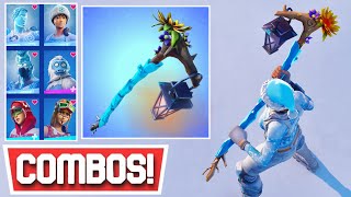 BEST COLD SNAP PICKAXE COMBOS  Fortnite [upl. by Reamonn]