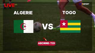 🔴EN DIRECT Algérie vs Togo  Éliminatoire Coupe dAfrique des Nations AFCON  match daujourdhui [upl. by Aznarepse]