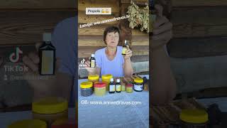 Propolis 💪💪 annasdravas medus honey organic health tincture propolis bee [upl. by Hpsoj]