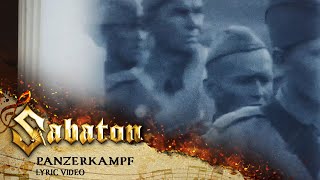 SABATON  Panzerkampf Official Lyric Video [upl. by Arel284]