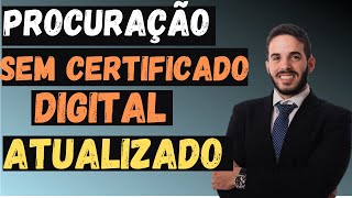 Como cadastrar procuração no quoteCACquot SEM Certificado Digital ATUALIZADO [upl. by Teerprah]