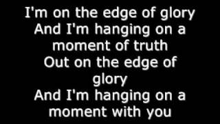 Lady Gaga  Edge of Glory LYRICS [upl. by Sadye210]