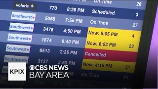 Bay Area air travelers react to new rules on canceled flights lost luggage [upl. by Aw119]