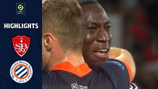 STADE BRESTOIS 29  MONTPELLIER HÉRAULT SC 0  4  Highlights  SB29  MHSC  20212022 [upl. by Arrac]