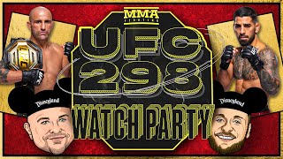 UFC 298 Volkanovski vs Topuria LIVE Stream  Main Card Watch Party  MMA Fighting [upl. by Fisuoy]