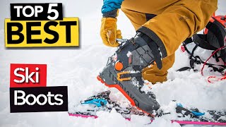 TOP 5 Best Ski Boots  2024 Buyers Guide [upl. by Esinereb]