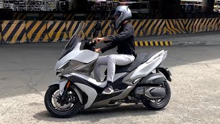 Kymco Xciting S Test ride 4K [upl. by Limbert]