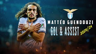 🥶 MATTÉO GUENDOUZI  Gol e assist nella stagione 202324 [upl. by Aicul]