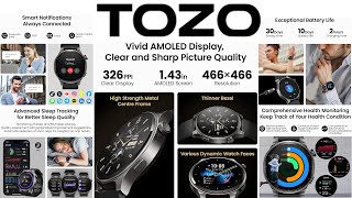 MrTass Review  TOZO  S5  Smart Watch [upl. by Dorcas863]