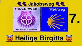 Jakobsweg 🥾 Pilgerstempel Heilige Birgitta [upl. by Cristie]