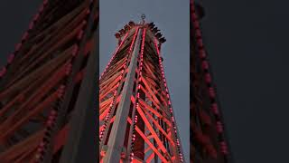 STRAT Tower Slingshot Ride [upl. by Denman]