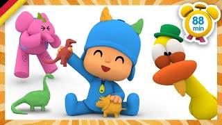 🦖 POCOYO DEUTSCH  Das Erbe der Dinosaurier  88 minuten   CARTOONS und SERIEN für KINDER [upl. by Duahsar]