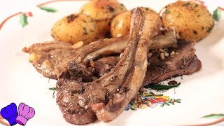 🥩CHULETAS DE CORDERO AL HORNO♨️RECETAS FÁCILES [upl. by Killian333]