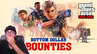 GTA Online Bottom Dollar Bounties Trailer Reaction [upl. by Herrera135]