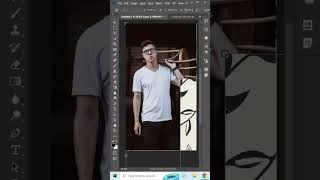 How to add Pattern on T Shirt  Photoshop Short Tutorial  Photoshop Tricks [upl. by Tildi]