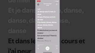 Dernière Danse  Indila Spotify Lyrics [upl. by Oloapnaig208]