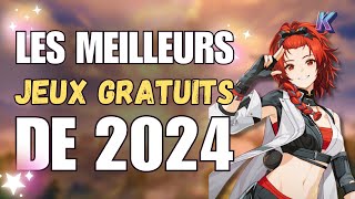 TOP  LES MEILLEURS JEUX GRATUITS PC EN 2024 [upl. by Euqitsym]