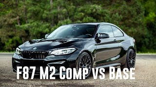 BMW M2 Competition VS BMW M2 Whats the Difference [upl. by Ennalyrehc180]