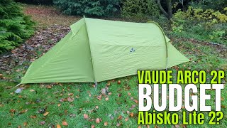 314 Vaude ARCO 2P Tent  BUDGET ALTERNATIVE To A Fjallraven Abisko 2 Lite [upl. by Lila]